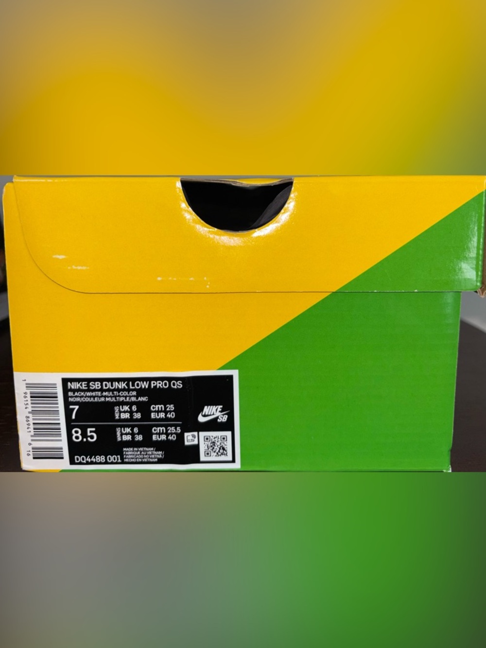 Nike Dunk SB Low Pro QS Neckface Mens Size 7 Brand New With Box - Picture 5 of 5